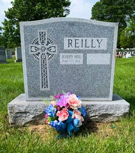 Grey Granite gravestone at Cedar Park Cemetery in Paramus NJ